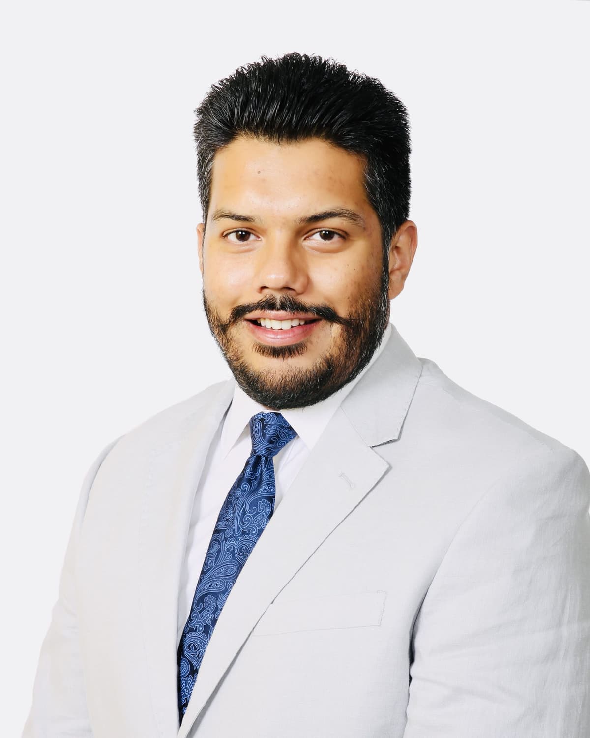 Dr. Gaurav Sharma in the office